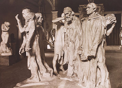 Photograph of Les Bourgeois de Calais (The Burghers of Calais) taken by Pierre Choumoff